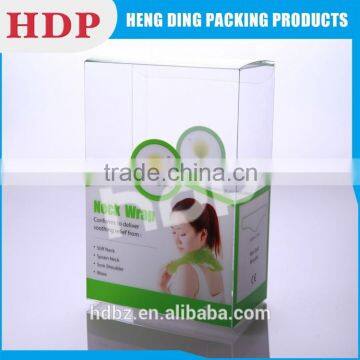 Factory custom print logo plastic transparent pvc boxes