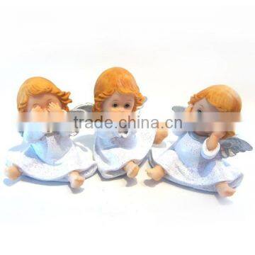 2015 hot sale funny polyresin angel