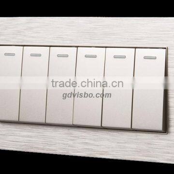 6 Gang 1 Way Electrical Switch photo-3