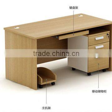 melamine particle board home computer desk