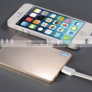 for Iphone, Samsung,mobile phone ultra thin 2000mah power bank