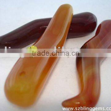 Natural Gemstone Red Agate Pendants