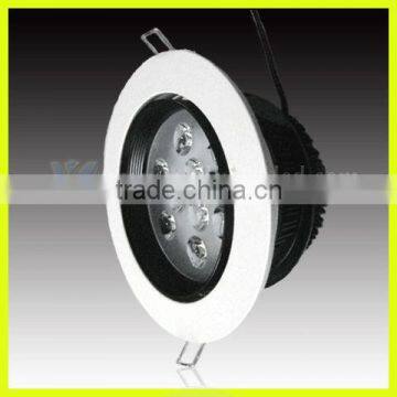 9w Recessed Led Downlight Black and White