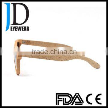 Top Quality UV400 Wood Polarized Custom Made Sunglasses