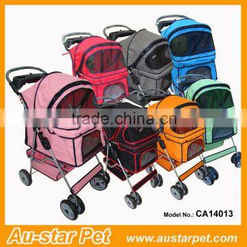 Hot Selling Luxury Pet Products Dog Travel Beds, Cat Ourdoor Strollers Trolleys