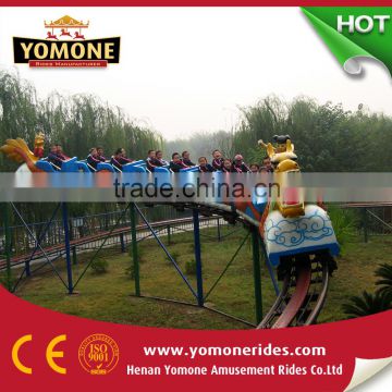 2015 new products amusement rides sliding dragon roller coaster foreign kids games for sale