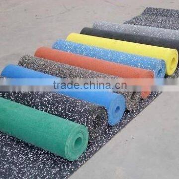 Black Rubber Floor With Colorful Star photo-2