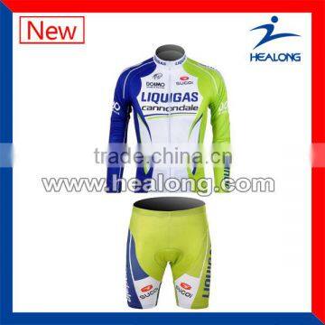 2014 new design long slevees cycling jersey for man