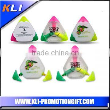 promotional triangle shape highlighter