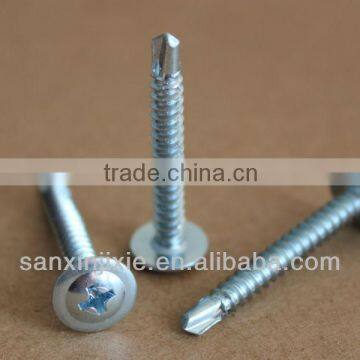 wafer head truss head self drilling screw