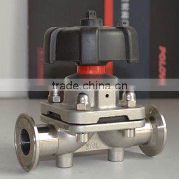 ss316 flange manual diaphragm valve operation