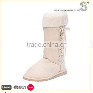 Hot selling good reputation high quality snow boots with fur collar