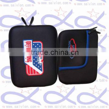 Customized neoprene laptop tablet computer bag with zipper