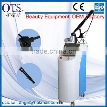 Eliminate Body Odor QTS RF60 Fractional Co2 Laser Equipment/10600nm Fractional Laser Acne Scars Removal Machine Ultra Pulse