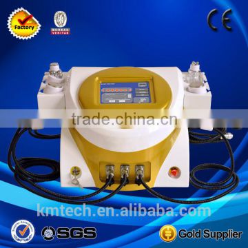 Gold Standard no invasive fast slimming rejuvenation vacuum tripolar rf ultrasonic with DVD training