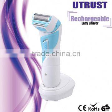 Hot selling Rechargeable Wet / Dry Lady Shaver