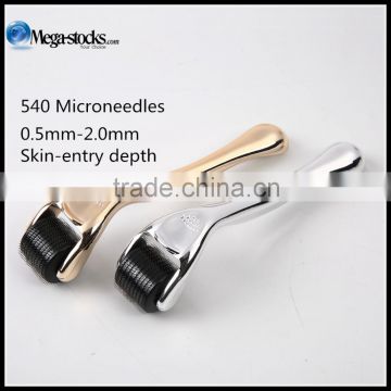 Titanium 0.5mm 540 Micro Needles Scar Derma Micro-Needle Skin Roller