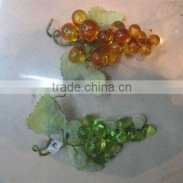 bunch green grape/artificial fruit/decorative artificial grape/natural grape vines