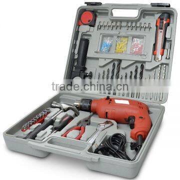Kawachi 104 Pcs Multipurpose Tool Kit With Powerful Drill Machine + Sturdy Carry Case photo-2