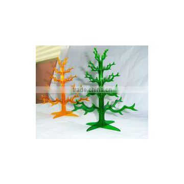 tree-like boutique acrylic jewelery display with fine workmanship