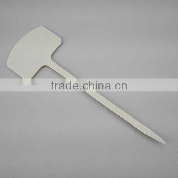 8 Inch Plastic White Tall Garden Label