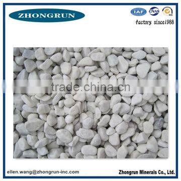 White color aggregate stone crushed stone