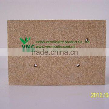 Expanded vermiculite fire insulation panels China top quality manufactory supply