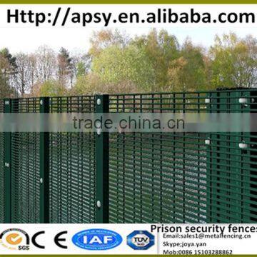Hot Sale High Security Barriers Solid H Post Supported 4mm Steel Wire Welded Thin Than Finges Grills Mesh Fence Panels photo-2