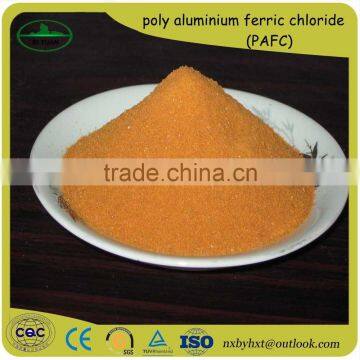 industrial grade drinking water treatment chemicals polyaluminium ferric chloride / PAFC