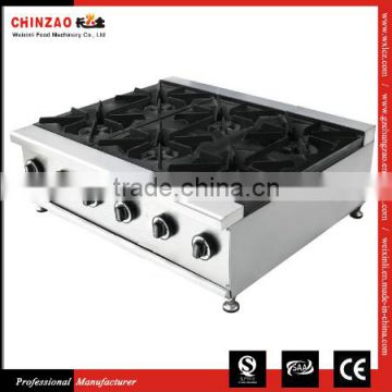 High Quality Stainless Steel Parts Gas Burner cooker With 6 Burners WXL-RB6