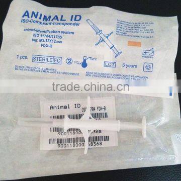 FDX-B RFID animal ID transponder chip