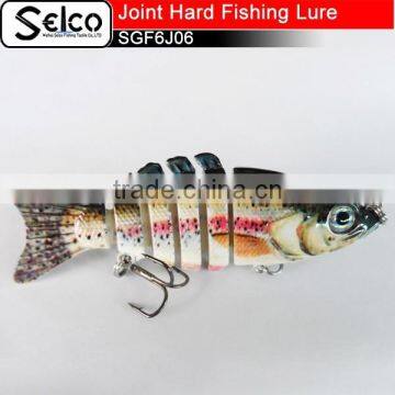 China Artifical Swimming Bait Jointed Fishing Lures 3" 11g photo-5