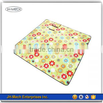 Factory supplied superior quality foldable microfiber beach blanket