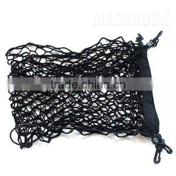 Black Mesh Net Hammock Cargo Storage Mesh Storage Net Trunk Cargo Organizer Cargo Net photo-5