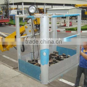 Lifting Aluminum alloy aerial work platform for building