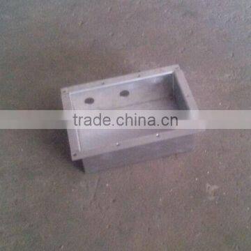 Aluminum perforated sheet box, good quality, antislip material box, kit box tool