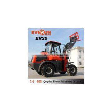 Qingdao Everun 2.0 Ton Chinese Wheel Loader Zl20 With Standard Bucket photo-5