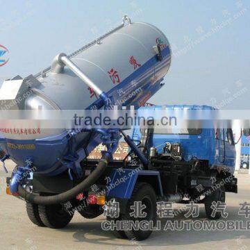 Dongfeng 5-6M3 sewage pump tank truck for sale