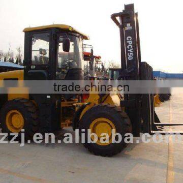 5tons Rough Terrain Forklift, Off Road Forklift, 4x4 Forklift photo-4