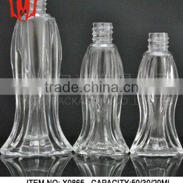 100ml ,50 ml ,30ml glass bottle perfume ,clear glass bottle