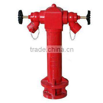 BS standard fire pillar hydrant valve,pillar hydrant