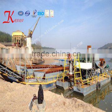 River Submersible Pump Dredge Vessel With Cutter Head photo-3