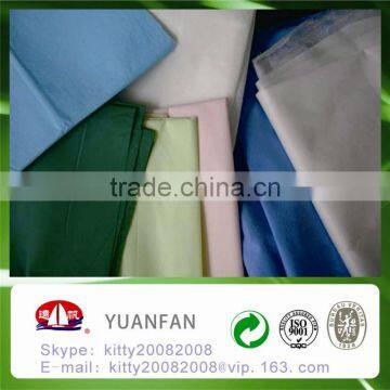 Environmental 100% PP non woven fabric for bed sheet