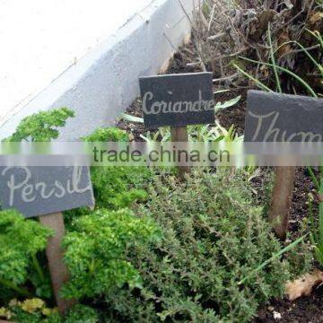Natural Slate stick for garden yard