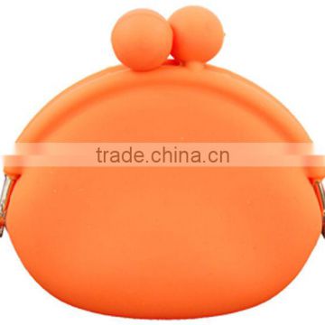 Heart Shaped Food Grade Eco-friendly Silicone Coin Purse