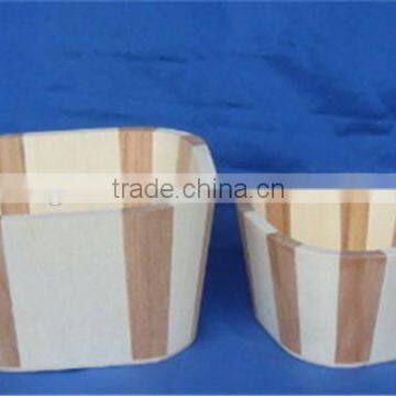 High Quality Handmade Wooden Design Garden Flower Pot photo-4