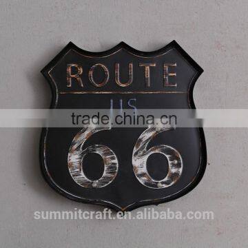 Illuminated Antique US Route 66 Metal Wall Decor photo-5