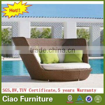 good quality beach chair outdoor rattan furniture pool sun bed
