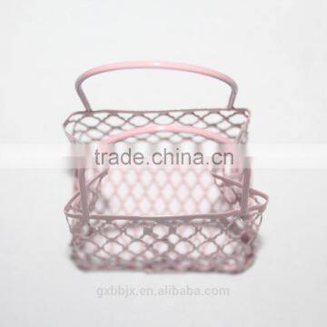 Small Metal Wire Handbag Basket photo-6