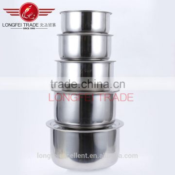 most popular wholesale large capacity stainless steel soup pot sets